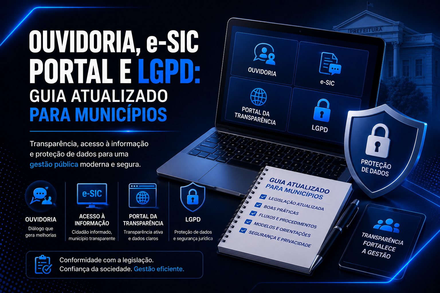 Ouvidoria, e-SIC Portal e LGPD: Guia Atualizado Para Municípios