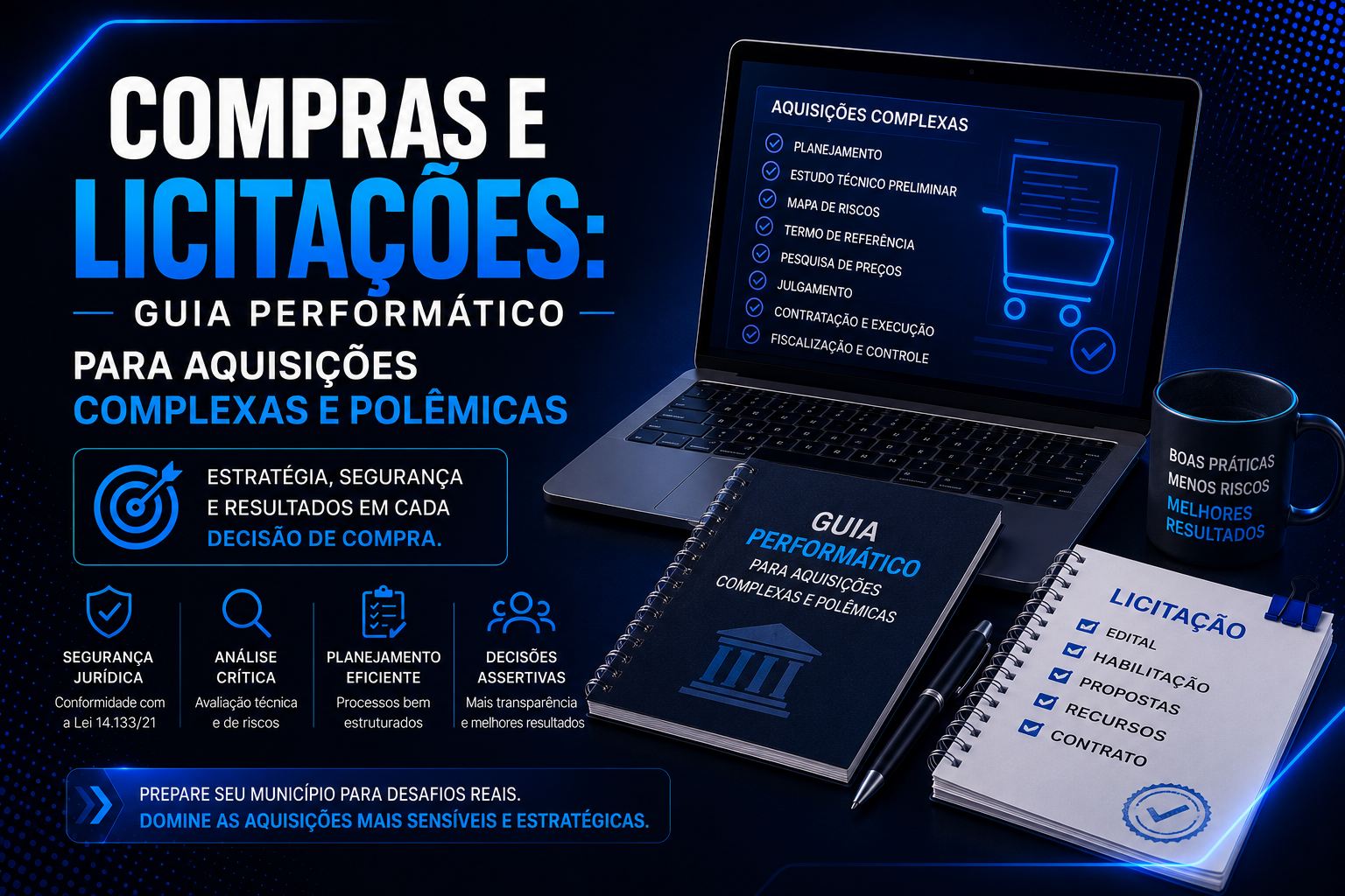 Compras e Licitações: Guia Performático para Aquisições Complexas e Polêmicas